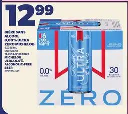 Provigo BIÈRE SANS ALCOOL 0,00% ULTRA ZERO MICHELOB | MICHELOB ULTRA 0.0% ALCOHOLIC-FREE BEER offer
