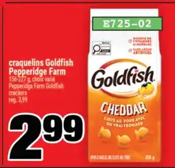 Super C craquelins Goldfish PepperidgeFarm | Pepperidge Farm Goldfish crackers offer