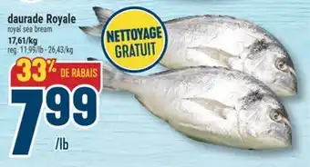 Marché Adonis DAURADE ROYALE | ROYAL SEA BREAM offer