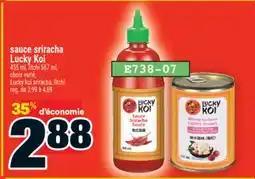 Super C sauce sriracha Lucky Koi | Lucky koi sriracha, litchi offer