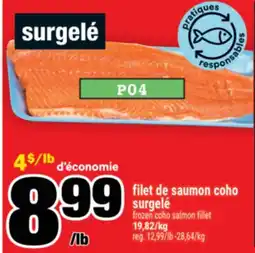 Super C filet de saumon coho surgelé | frozen coho salmon fillet offer