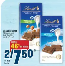 Marché Adonis CHOCOLAT LINDT | LINDT CHOCOLATE offer