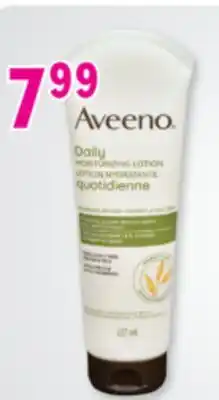 Familiprix Aveeno daily moisturizing lotion offer