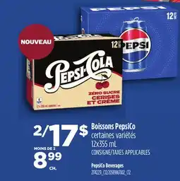 Provigo BOISSONS PEPSICO | PEPSICO BEVERAGES offer