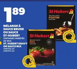 Provigo MÉLANGE À SAUCE BRUNE OU SAUCE ST-HUBERT, 20-50 G | ST. HUBERT GRAVY OR SAUCE MIX offer