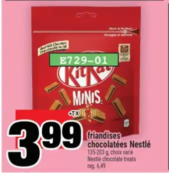 Super C friandises chocolatées Nestlé |Nestlé chocolate treats offer