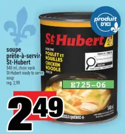 Super C soupe prête-à-servir St-Hubert | St‑Hubert ready to serve offer