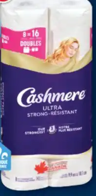 Familiprix Cashmere Ultra Strong 3ply bathroom tissue rolls 8un offer