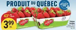 Marché Adonis FRAISES LOCALES | LOCAL STRAWBERRIES offer