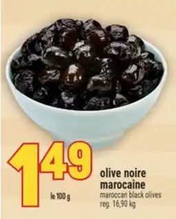Marché Adonis OLIVE NOIRE MAROCAINE | MAROCCAN BLACK OLIVES offer