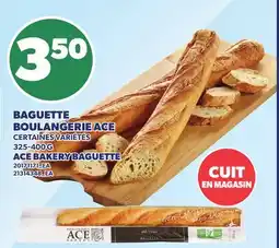 Provigo BAGUETTE BOULANGERIE ACE | ACE BAKERY BAGUETTE offer