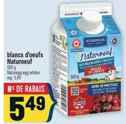 Marché Adonis BLANCS D'OEUFS NATUROEUF | NATUREGG EGG WHITES offer