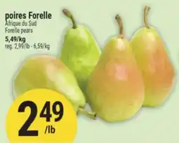 Marché Adonis POIRES FORELLE | FORELLE PEARS offer