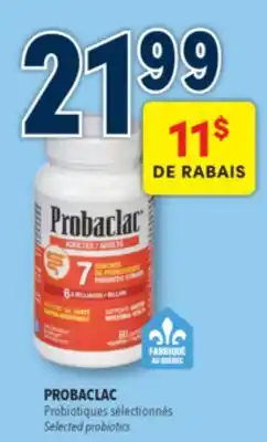 Familiprix PROBACLAC Selected probiotics offer