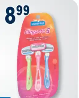 Familiprix ESSENTIEL, Selected disposable razors offer