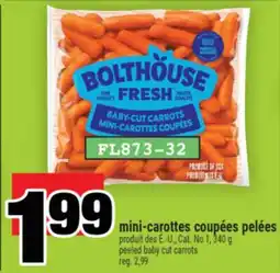 Super C BOLTHOUSE FRESH mini-carottes coupées pelées offer