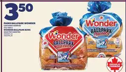 Provigo PAINS BALLPARK WONDER, 432/560 G | WONDER BALLPARK BUNS offer
