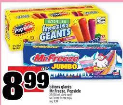 Super C bâtons glacés Mr.Freeze, Popsicle offer