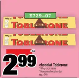 Super C chocolat Toblerone | Toblerone chocolate bar offer