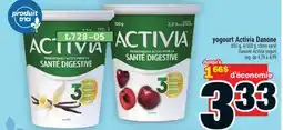 Super C yogourt Activia Danone | Activia yogourt offer