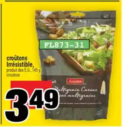 Super C croûtons Irrésistible | croutons offer