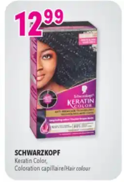 Familiprix Schwarzkopf Keratin Color Rich Even Color Permanent Hair Dye #1.0 Onyx Black offer