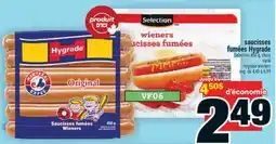 Super C Saucisses fumées Hygrade | Hygrade wieners offer
