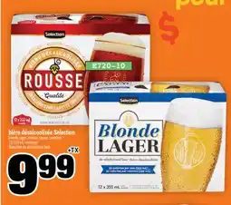Super C bière désalcoolisée Selection | Selection de-alcoholized beer offer