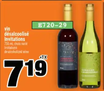 Super C vin désalcoolisé Invitations | Invitations de-alcoholized wine offer
