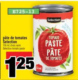 Super C pâte de tomates Selection | Selection tomato paste offer