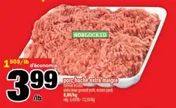 Super C porc haché extra maigre | extra lean ground pork offer