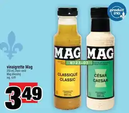 Super C Vinaigrette Mag | Mag dressing offer