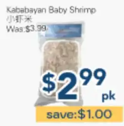 Oceans Fresh Food Market Kababayang Baby Shrimp offer