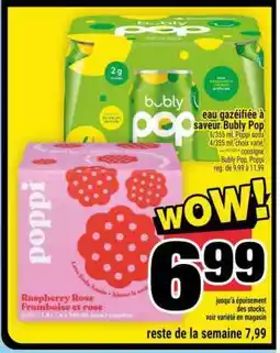 Super C Bubly Pop, Poppi offer