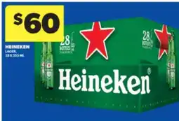 Real Canadian Liquorstore Heineken Lager offer