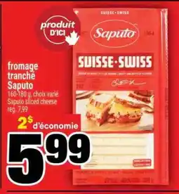 Super C FROMAGE TRANCHÉ SAPUTO offer