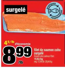 Super C filet de saumon coho surgelé offer