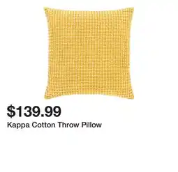 Wayfair Kappa Cotton Throw Pillow offer