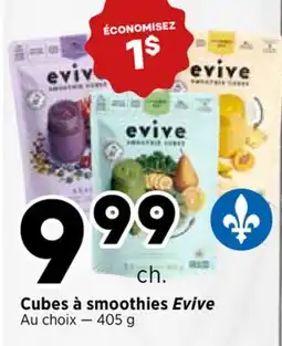 Val-Mont Cubes à smoothies Evive offer