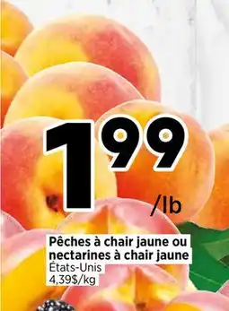 Val-Mont Pêches à chair jaune ou nectarines à chair jaune offer