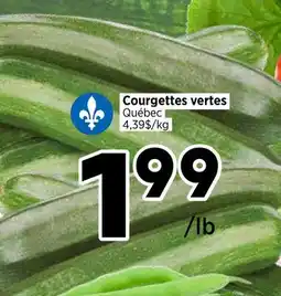Val-Mont Courgettes vertes offer