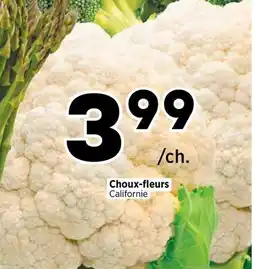 Val-Mont Choux-fleurs Californie offer