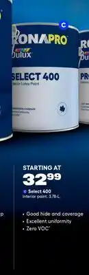 RONA RONA Select 400 offer