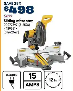 RONA Sliding Mitre Saw offer