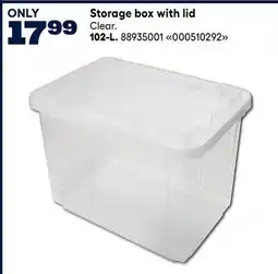 RONA 102-L. Storage box with lid offer