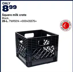 RONA Square milk crate offer