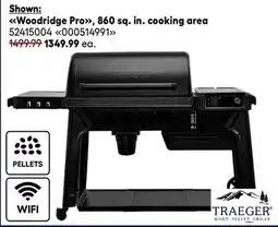 RONA TRAEGER Woodridge and Woodridge Pro grills Woodridge Pro, 860 sq. in. cooking area offer