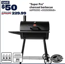 RONA Super Pro charcoal barbecue offer