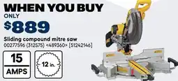 RONA Sliding compound mitre saw offer