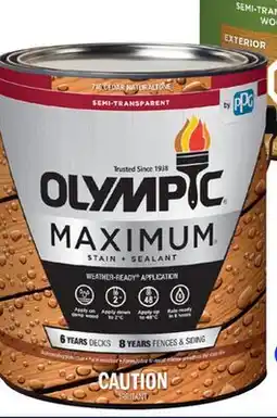 RONA OLYMPIC 3.78-L exterior stain offer